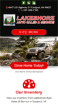 Mobile Screenshot of lakeshoreauto31.com